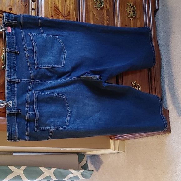 Women's DC Jeans Curvy Plus size 24 Cropped Denim Capris/Cropped Wide Leg - Picture 4 of 8